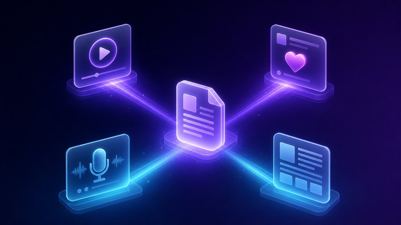 One Brief, Four Pieces of Content: A Weekly Routine