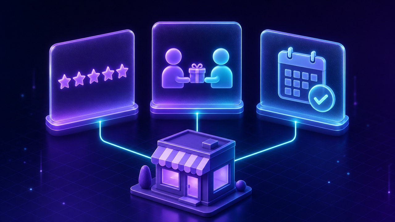 Reviews, Referrals and Bookings: The Local Growth Loop